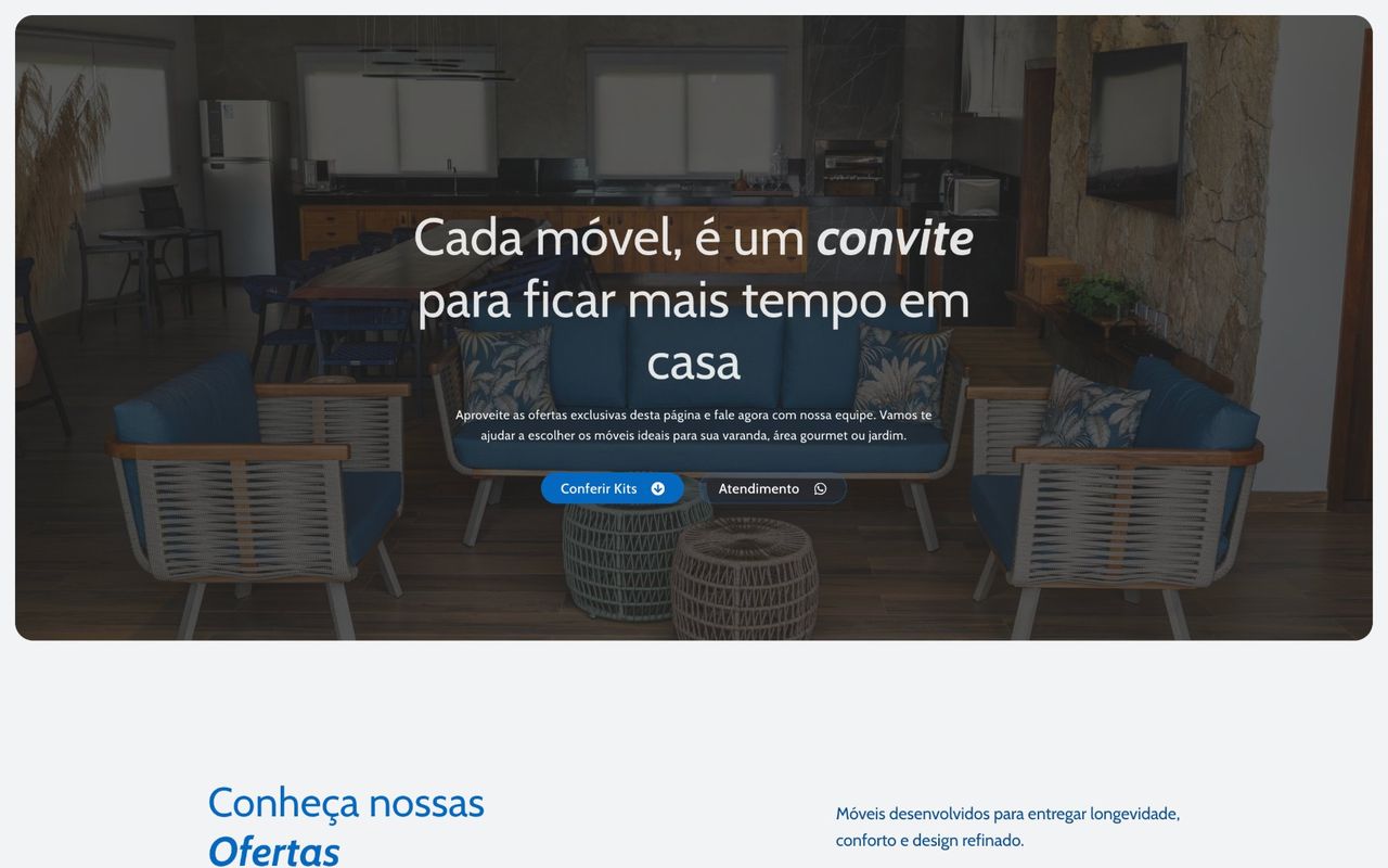 Captura do site Ofertas MaderMinas